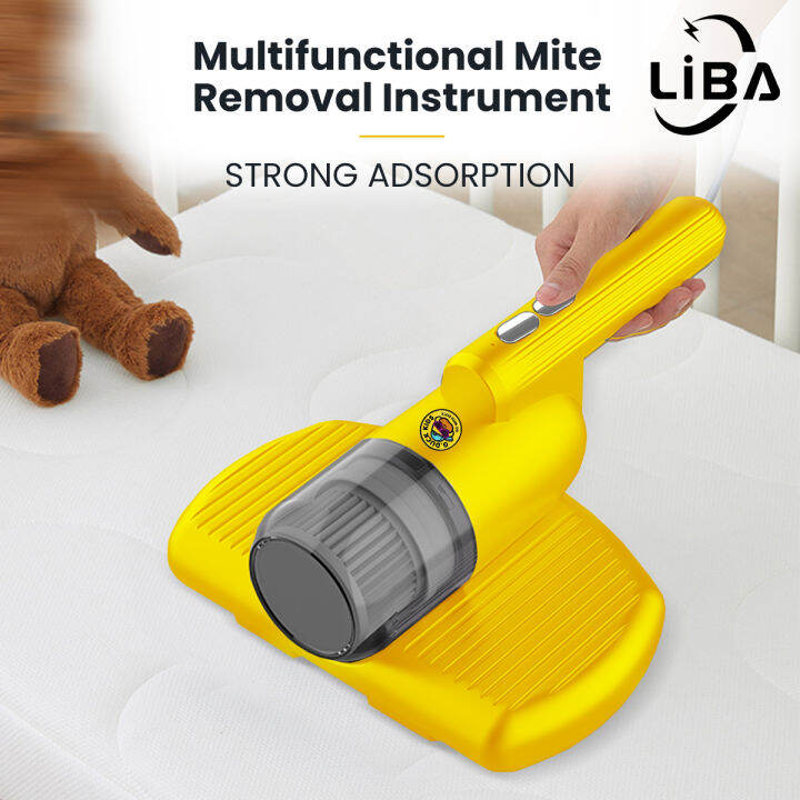 LIBA Handheld Dust Mite Vacuum Cleaner Wireless Mite Remover Uv Vacuum