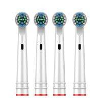 ZZOOI EB17P Toothbrush Head 4Pcs Replacement Standard Bristles Deep Into Teeth Electric Toothbrush For Oral-B Smart 1500 Pro 500-3000