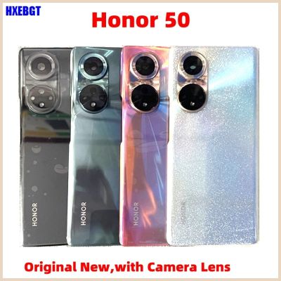 Original New For Honor 50 Honor50 Back Cover Housing Door  Rear Chassis Battery Case Lid Smartphone Parts