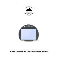 Kase Clip-In Neutral Night Filter ฟิลเตอร์ สำหรับติดหน้า Sensor กล้อง Sony / Nikon Z / Canon RP / R5