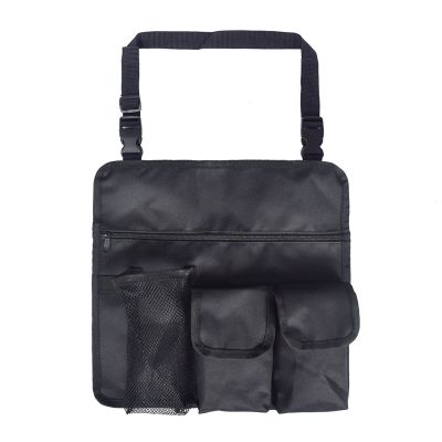 กระเป๋าขนมกระเป๋า4กระเป๋าสำหรับกลางแจ้งเก้าอี้ออกแคมป์แบบพับได้ Armrest Organizer เก้าอี้ชายหาดที่แขวนเก็บของ