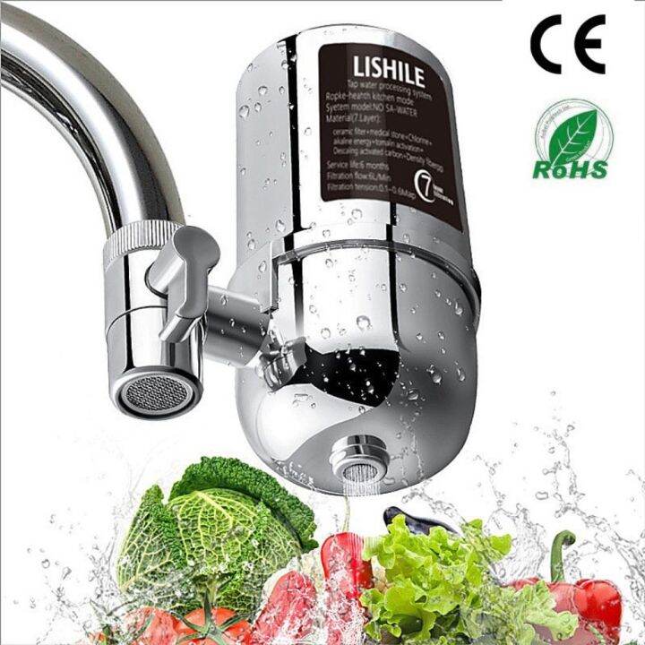 JIEWEIAO Filtration Tap Water Filter Ceramic Purifie Faucet Water