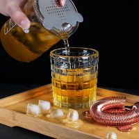 Cocktail Strainer Stainless Steel Bar Ice Filter Professional Bartender Shaker Drinks Colander Rose Golden