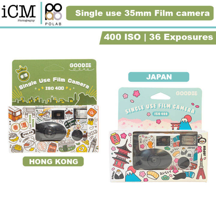 Polab Goodie Single Use Disposable 35mm Film Camera (Japan / Hong Kong