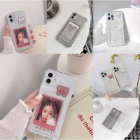 เคสมือถือ เคสไอโฟน เคสใสใส่บัตรได้  สำหรับ รุ่น i11 12promax i12 7plus 8plus xr i7 i8 se2020 ใสกันกระเเทก ใส่บัตรได้  13 Promax เคสมือถือไอโฟน เคสมือถือvivo เคสมือถือ oppo