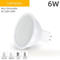 【✱2023 HOT✱】 dongdangx59 Kaguyahime สปอตไลท์ไฟ Led โคมไฟ Mr16 E27 Gu10 Gu5.3 Mr11 Led ไฟสปอร์ตไลท์6W 7W 8W 220V Dc 12V หลอดไฟ Led แบบจุด Lampada Bombillas