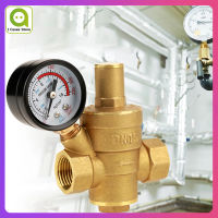 【ราคาถูกสุด】 DN15 Water Pressure Regulator ทองเหลืองปรับแรงดันน้ำ Regulator ลดด้วยมาตรวัด