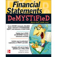Believe you can ! &amp;gt;&amp;gt;&amp;gt; Financial Statements Demystified : A Self-Teaching Guide (Demystified) [Paperback] หนังสืออังกฤษมือ1(ใหม่)พร้อมส่ง