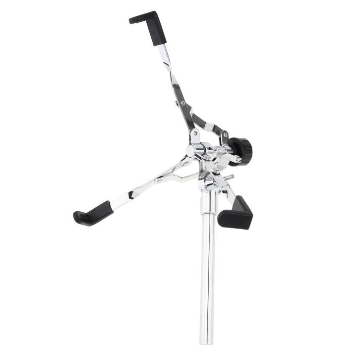 ขาตั้งสแนร์-โครเมี่ยม-อย่างหนา-ขาตั้งสแนร์-โครเมี่ยม-อย่างหนา-double-braced-snare-stand-ขาตั้งกลองสแนร์-สีเงิน-22mm