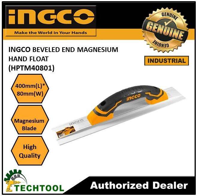 INGCO BEVELED END MAGNESIUM HAND FLOAT (HPTM40801) Lazada PH