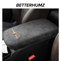 BETTERHUMZ Alcantara For BMW X3 G01 X4 G02 2018-2021 Car Armrest Box Panel Storage M Performance Cover Sticker Auto Accessories