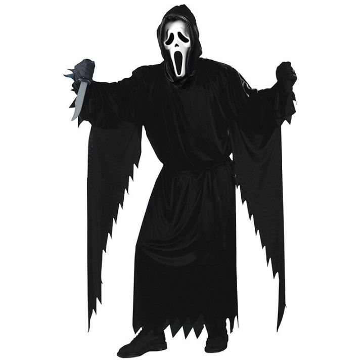 2023-new-kids-halloween-cospaly-masquerade-dress-kids-demon-scream-6-scream-ghosts-death-demon-clothes-with-mask