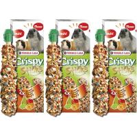 Versele Laga Rabbits Guinea Pigs Crispy Fruit Stick 110g (3 boxes) อาหารกระต่าย ขนมสำหรับกระต่าย และ หนูแกสบี้ รสผลไม้ 110 กรัม (3 กล่อง)