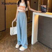 Xiaozhainv ฉบับภาษาเกาหลีแฟชั่นลำลองฤดูร้อนของกางเกงสำหรับผู้หญิง