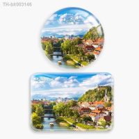 ❃✗▨ Ljubljana Slovenia Fridge Magnet World Travel Souvenir glass Refrigerator Magnetic Stickers Home Decor Tourist gift