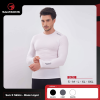 Samsons Sun X Skins - Base Layer Round Neck มี 3 สี (Grey, Black, White)