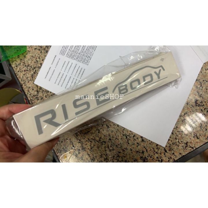 สติ๊กเกอร์คำว่า-rise-body-สำหรับรถ-mitsubishi-lancer-sticker-ติดรถ-แต่งรถ-มิตซูบิชิ-แลนเซอร์-ไรส์-บอดี้