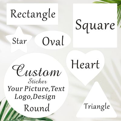 hot！【DT】♕✹☏  100pcs Custom Stickers Label/Wedding design baking your own nameTHANK labels