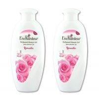 Enchanteur Shower Gel Romantic 250ml (2ขวด) เอนแชนเทอร์ โรแมนติก เจลอาบน้ำ เติมความหอมสดชื่นด้วยส่วนผสมหัวน้ำหอมแท้จากฝรั่งเศส