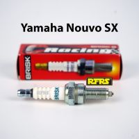 หัวเทียน BRISK PREMIUM ZS ไร้เขี้ยว Yamaha Nouvo SX Spark Plug (SZ01RA) รองรับเฉพาะเบนซิน 95 Made in EU