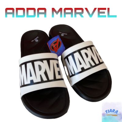 genuine ◎แบรนด์แท้ADDA Marvel รองเท้าแตะชาย รองเท้าแตะลำลองแบบสวม รุ่น 82R07M1 (ไซส์ 7-10)✥