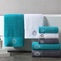 ☂❀✣ 100 Cotton Towels Luxury Hotel Bath Towel Set Sauna Microfiber for Hair Bandana Fastdry Bathroom Adults Large Size Beach Cover