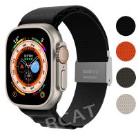 ertgga Alpine loop snap buckle band for Apple watch strap 49mm 44mm 40mm 45mm 41mm 42mm 38mm bracelet iWatch Ultra series 7 6 5 3 se 8