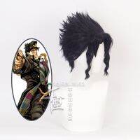 Misscoo Jojos Bizarre Adventure Kujo Jotaro วิกผมสั้น ทนความร้อน สําหรับคอสเพลย์