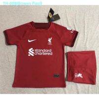 ☇✖℡ Liverpool Home kids Jersey for children 2022/23high quality