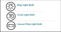 ไฟ Led สำหรับอ่านหนังสือ2012แรม1500 2500 3500ป้ายทะเบียนรถหีบฝาทรงโค้ง6ชิ้น