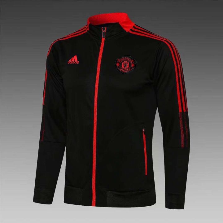 fifa-world-cup-เสื้อแจ็คเก็ตวอร์ม-ฟุตบอลผู้ชาย-แมนยู-manchester-united-fc-21-22-jacket-เสื้อแขนยาว-เสื้อคลุม-พร้อมส่ง-ราคาถูกที่สุด