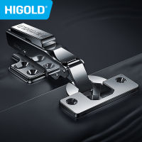 HIGOLD 304 Stainless Steel Cabinet Hinge Quick Release Soft Close Cabinet Door Hinge Full Overlay/Half Cover/Frameless Conceal Cupboard Hinge Automatic Hydraulic