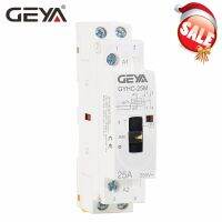 Geya คอนแทคเตอร์แบบแมนนวล2P 16a 20a 25a 2no หรือ2nc 220V 50/60Hz การควบคุมด้วยมือสำหรับใช้ในบ้าน