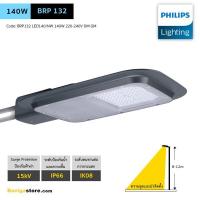 Philips โคมไฟถนน LED ฟิลลิป์ 140W แสงขาว 6500K แบรนด์ PHILIPS รุ่น SmartBright RBRP132 LED140