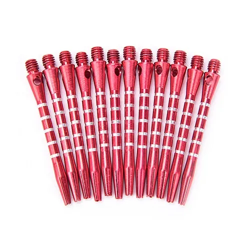 6 SETS Of MEDIUM ALUMINUM DART SHAFTS: 2in. 2ba Thread: 6 Sets Per - Foto 7