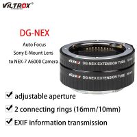 Dg Nex วงแหวนอะแดปเตอร์เลนส์สำหรับกล้องอีเมาท์เลนส์ Nex 5r Nex 5/6/7วงแหวนส่วนขยายแมโครโฟกัสอัตโนมัติยึดโลหะ