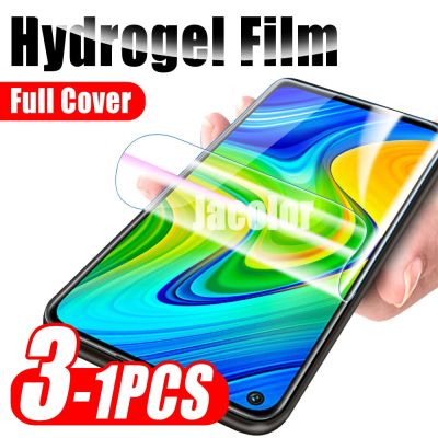 1-3PCS Front Hydrogel Film For Xiaomi Redmi Note 9S 9 S Pro 9Pro Phone Screen Protector Water Gel For Note9 Note9Pro Not Glass