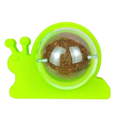 Catnip Balls Catnip Toy For Cats Rotatable Edible Balls Healthy Self-Adhesive Catnip Ball Natural Plants Ingredients