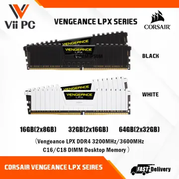 Corsair Vengeance LPX DDR4 16 GB PC (1 x 16GB) 3600MHz C18 Desktop