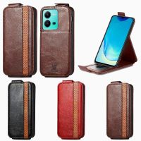 Card Wallet Phone Case For VIVO Y77 Y76 Y75 Y74 Y73 Y70 Y55 Y54 Y52 Y50 Y35 Y33 Y31 Y30 T1 Magnetic Vertical Flip Holder Cover