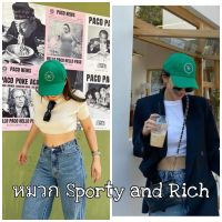 หมวก Sporty and Rich พร้อมส่งหมวกแก็ปงานพรี่เมี่ยน แบรนด์ SRC &amp; SRWC (สปอร์ตตี้ แอนด์ ริช)หมวกทีฮอต ดาราใส่กันมากที่สุดปี 2020 หมวกกันแดด หมวกเท่ๆ ราคาส่ง ใส่สบาย ยอดฮิต