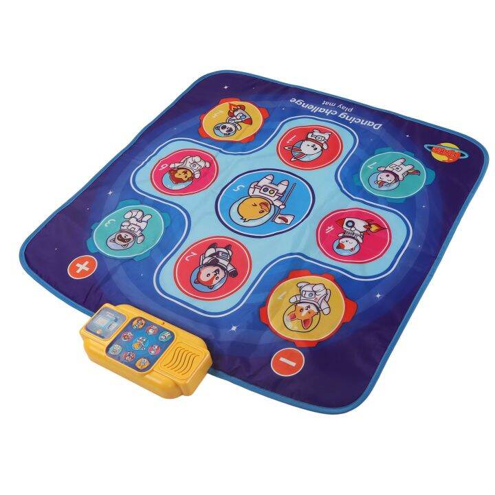 Light Up Dance Mat For Kids Bluetooth Wireless Prevent Slip Endless Fun Musical Dancing Pad Baby