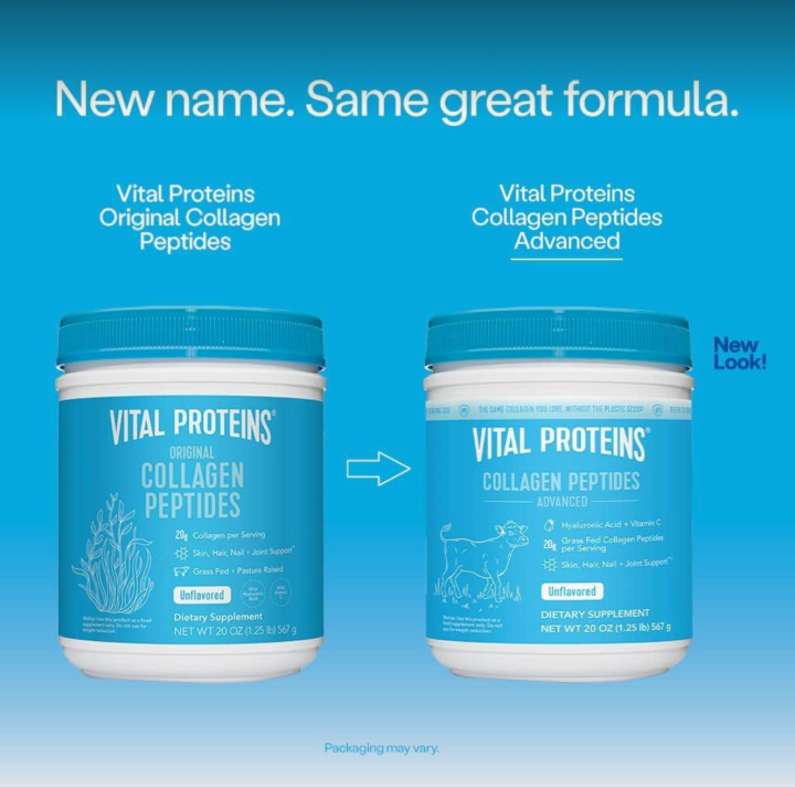 Vital Proteins Collagen Peptides ADVANCED - with Hyaluronic Acid ...