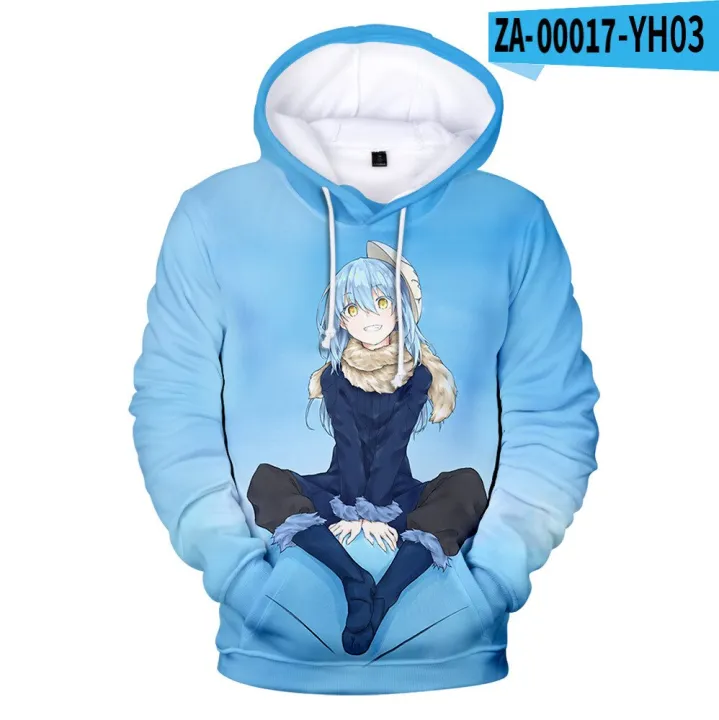 Novelty 3D Cartoon Anime Clothes Rimuru Tempest 3D Printed Men/women ...