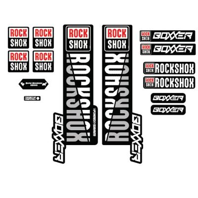 ROCKSHOX สติ๊กเกอร์ส้อม BOXXER