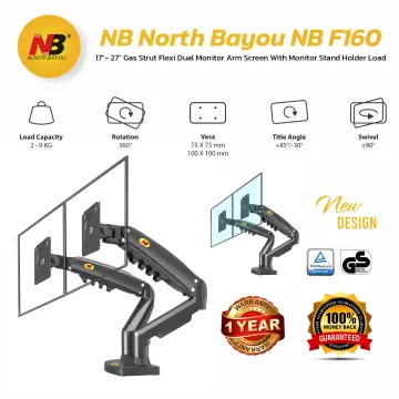 Great Budget Gas Spring Dual Monitor Arm - NB North Bayou F160