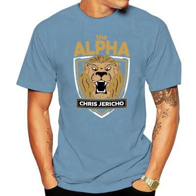 Chris Aew The Alphar Jericho T Shirt สไตล์ฤดูร้อนผ้าฝ้าย