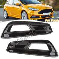 ∏❃ for Ford Focus ST 2015-2018 Front Bumper Fog Light Cover Grille Foglights Headlights Covers Frame Hole Car Parts Accessories