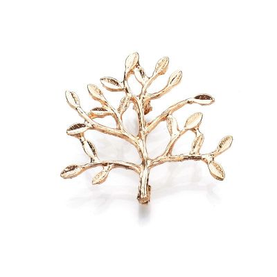Tree Brooches for Women 2 Colors Available Fashion Vintage Elegant Brooch Pin Coat Jewelry Gift