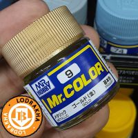 สีสูตรทินเนอร์ Mr.color C9 Gold Metallic 10ml